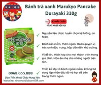 Bánh trà xanh Marukyo Pancake Dorayaki 310g