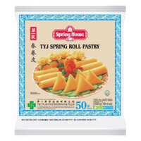 Bánh tráng bột mì, bánh đa nem, vỏ bánh tráng [Singapore] SPRING HOME TYJ Spring Roll Pastry 50 bạt size to 20x 20cm