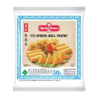 Bánh Tráng Chỏ Giò Singapore Tyj Spring Roll Pastry 550gr/ 19cm/ 7.5" /Bánh Tráng Bột Mì Tươi Singapore / Bánh Tráng Đôn