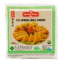 Bánh Tráng Chỏ Giò Singapore Tyj Spring Roll Pastry 550gr/ 21.5cm /Bánh Tráng Bột Mì Tươi Singapore / Bánh Tráng Đôn