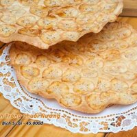 Bánh tráng chuối Nướng