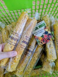 Bánh tráng cuộn mắm ruốc chà bông (set 5 cuộn)