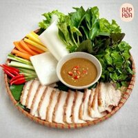 Bánh tráng cuốn thịt heo (1 phần)