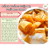 bánh tráng cuộn vị phô mai chay