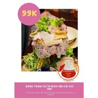 bánh tráng gạo mè cuốn thực phẩm 100 cái