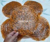 Bánh Tráng Nướng Nước Cốt Dừa Mè Đen Ruốc Khô Bến Tre