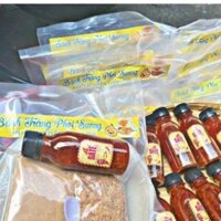 BÁNH TRÁNG PHƠI SƯƠNG MUỐI NHUYỄN HÀNH PHI,SA TẾ
