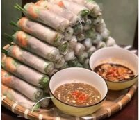 BÁNH TRÁNG VUÔNG CUỐN TÔM THỊT đặt sản vùng miền - 500g