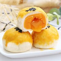 Bánh trứng chảy ngàn lớp combo 5 cái, 10 cái, 20 cái - Bánh ngọt nhân lòng đỏ trứng Aidebao