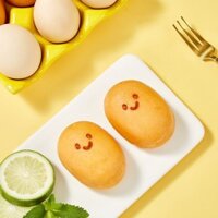 Bánh Trứng Cười Bánh Đơn Giản Bánh Sandwich Dễ Thương Trẻ Em Ăn Nhẹ Bữa Ăn Thay Thế Đồ Ăn Nhẹ Đêm Ăn Nhẹ Đồ Ăn Nhẹ
