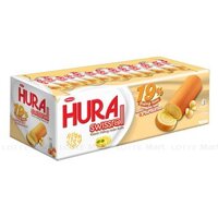 Bánh Trứng Cuộn Kem Bơ Sữa Hura Swissroll Hộp 360G