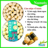 Bánh trứng cuộn rong biển Đài Loan – Nunuts