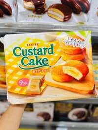 BÁNH TRỨNG CUSTARD CAKE LOTTE