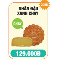 Bánh trung thu ABC nhân đậu xanh chay