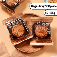 Bánh Trung Thu Bao Bì Bánh Quy Bao Bì Bánh Quy Quấn Giữa Thu Thỏ Bánh Trung Thu Túi Đóng Gói 50g 80g 100g 125g Big Bekas Plastik Khay Bánh Trung Thu Trong Suốt Nhựa Con Dấu Máy Mooncake Packaging Cookies Packaging Cookie Wrapper Mid Autumn Rabbit Moon