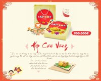 Bánh Trung Thu Bibica 2021 Hộp Cầu Vồng