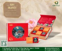 Bánh Trung Thu Bibica 2025 Hộp Kim Nguyệt (Trăng Vàng)