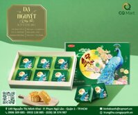 Bánh Trung Thu Bibica 2025 Hộp Dạ Nguyệt (Khổng Tước)