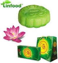 Bánh Trung Thu BIBICA  Bánh dẻo đậu xanh hương cốm 0 trứng 180g- 98