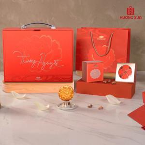 Bánh trung thu Bibica Hộp Thưởng Nguyệt - 6 bánh