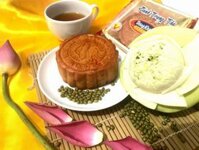 Bánh trung thu chay đậu đỏ 150 g