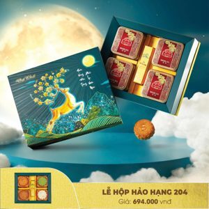 Bánh trung thu Đại Phát Lễ hộp hảo hạng 204