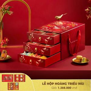 Bánh trung thu Đại Phát Lễ Hộp Hoàng Triều 902
