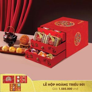 Bánh trung thu Đại Phát Lễ hộp hoàng triều 901