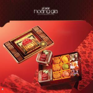Bánh trung thu Đại Phát Lễ hộp hoàng gia 880