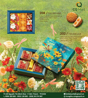 Bánh trung thu Đại Phát Lễ hộp hảo hạng 202