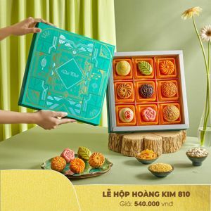 Bánh trung thu Đại Phát Lễ Hộp Hoàng Kim 810