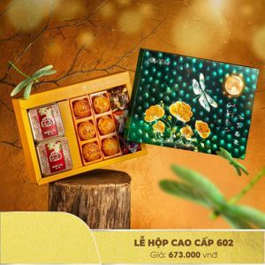 Bánh trung thu Đại Phát Lễ Hộp Cao Cấp 602