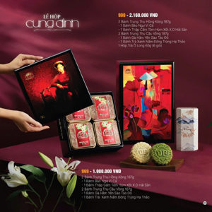 Bánh trung thu Đại Phát Lễ hộp cung đình 999