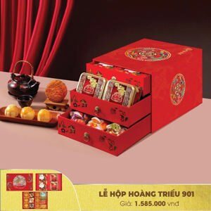 Bánh trung thu Đại Phát Lễ hộp hoàng triều 901