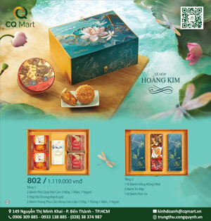 Bánh trung thu Đại Phát Lễ Hộp Hoàng Kim 802