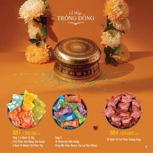 Bánh trung thu Đại Phát Lễ Hộp Trống Đồng