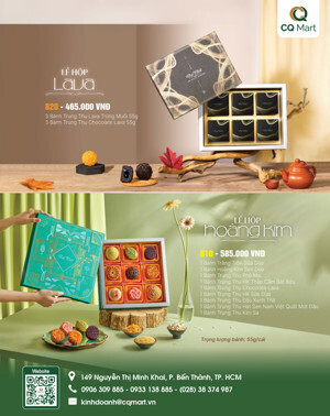 Bánh trung thu Đại Phát Lễ Hộp Hoàng Kim 810