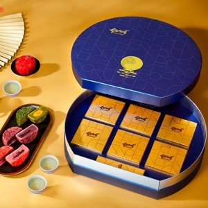 Bánh trung thu Givral Combo Sum Vầy 2 - Hộp 4 Bánh 200gr