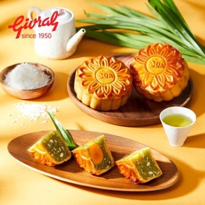 Bánh trung thu Givral Combo Sum Vầy 3 - Hộp 4 Bánh 200gr