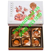 Bánh Trung Thu Hongkong MX Custard Twins hộp 6 bánh