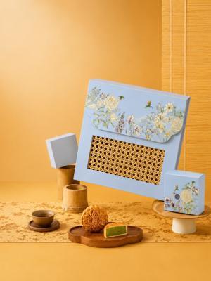 Bánh trung thu Hữu Nghị hộp Thanh Nguyệt Đoàn Viên - 4 bánh