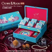 Bánh trung thu Khách sạn Hà Nội hộp trang sức 6 bánh Crown of the Moon