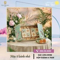 Bánh trung thu khách sạn Pan Pacific 2025 hộp 8 bánh nhỏ