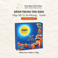 Bánh Trung Thu Kido Cao Cấp Mỹ Vị An Khang Với Nguyên Liệu Cao Cấp Vị Truyền Thống Thơm Ngon 150g