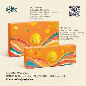 Bánh trung thu Kinh Đô hộp Lava Trứng chảy - 6 bánh