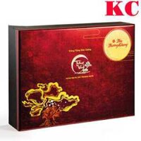 Bánh Trung Thu Kinh Đô Trăng Vàng Kim Cương Trường Khang (6 bánh 180g+ trà)