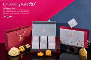 Bánh trung thu Madam Hương - Lý Thường Kiệt Phố (hộp 6 bánh x 120gr)