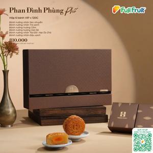 Bánh trung thu Madame Hương 2022 hộp Phan Đình Phùng Phố - 6 bánh