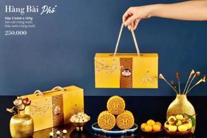 Bánh trung thu Madame Hương 2022 hộp Hàng Bài Phố - 2 bánh
