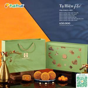 Bánh trung thu Madame Hương 2022 hộp Tạ Hiện - 6 bánh
